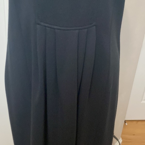 NWT Armani Midi Dress Womens 10 work office Preppy classic Made in Italy viscose - Picture 7 of 16